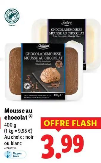 DELUXE Mousse au chocolat 400 g