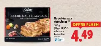 DELUXE Bouchées aux écrevisses 300 g