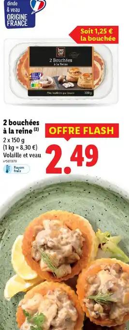 2 bouchées à la reine 2 x 50 g