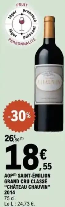 Promotion Exclusives de 2
            
        
        Cru classé : Découvrez l'Offre incontournable