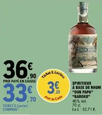 Promotion Exclusives de Don papa baroko : Découvrez l'Offre incontournable