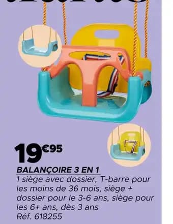 Promotion Exclusives de 4
Balançoire : Découvrez l'Offre incontournable