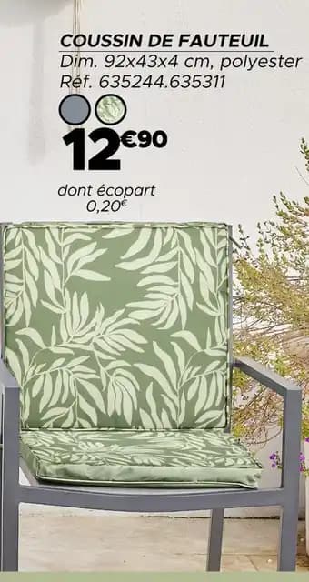 Promotion Exclusives de 5
Coussin de fauteuil : Découvrez l'Offre incontournable