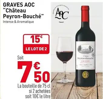CHATEAU PEYRON-BOUCHE Graves aoc 75 cl