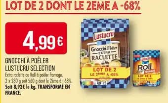 Promotion Exclusives de 1
Gnocchi à poêler : Découvrez l'Offre incontournable
