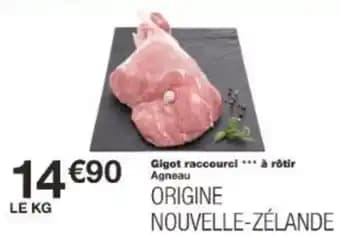 Gigot raccourci à rôtir Agneau