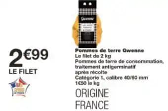 Pommes de terre Gwenne 2 kg