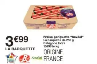 Promotion Exclusives de 12
Gariguette : Découvrez l'Offre incontournable
