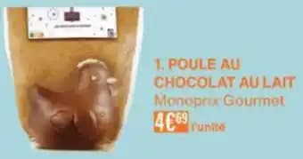 Poule au chocolat au lait