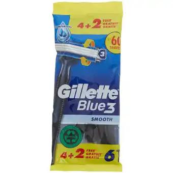 Rasoirs jetables Gillette Blue3 Smooth