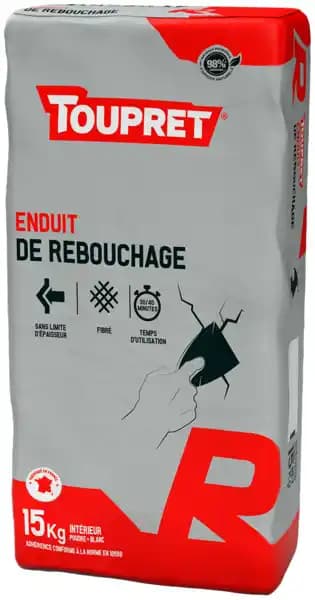 Enduit rebouchage poudre