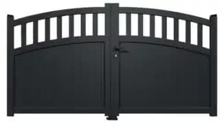 Portail aluminium battant lugo