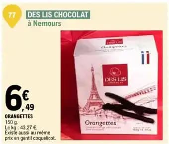 Promotion Exclusives de 1
            
        
         Orangettes : Découvrez l'Offre incontournable