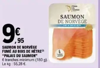Promotion Exclusives de 13
            
        
        Saumon norvège : Découvrez l'Offre incontournable