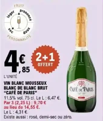 Promotion Exclusives de 13
            
        
        Vin mousseux : Découvrez l'Offre incontournable