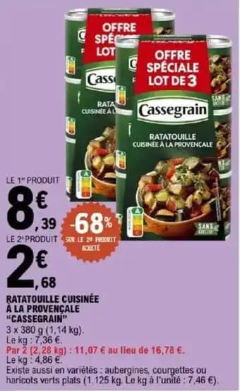 Promotion Exclusives de 1
            
        
        Cuisinée : Découvrez l'Offre incontournable