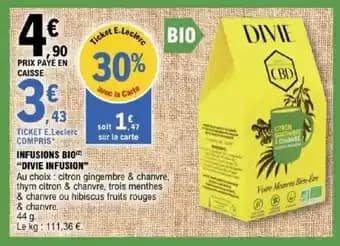 Promotion Exclusives de 2
            
        
        Infusions : Découvrez l'Offre incontournable