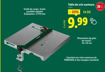 Parkside Table de scie sauteuse
