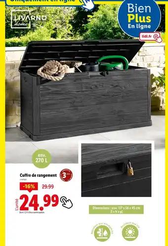Livarno Home Coffre de rangement