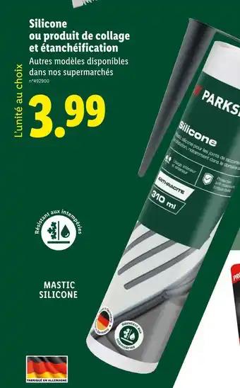 PARKSIDE Silicone ou produit de collage et étanchéification