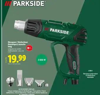 PARKSIDE Décapeur / Désherbeur thermique à manche long