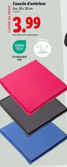Promotion Exclusives de 4
Coussin d'extérieur : Découvrez l'Offre incontournable