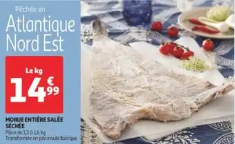 Morue entière salée séchée