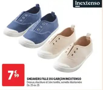 INEXTENSO Sneakers fille ou garçon