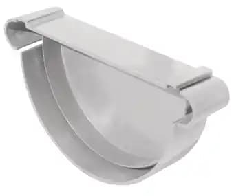 Fond de gouttière droite ou gauche pvc