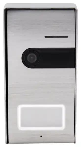 Platine de rue large 2 fils