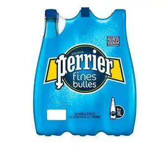 PERRIER FINES BULLES Eau minérale naturelle gazeuse