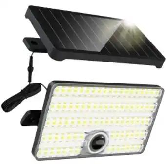 Projecteur solaire 1200lm avec batterie lithium 2000mAh