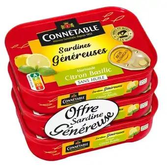 CONNÉTABLE Sardines Généreuses