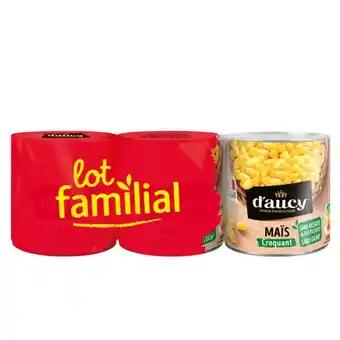 D'AUCY Mais croquant Lot familial
