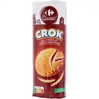 CARREFOUR CLASSIC' Biscuits fourrés CROK