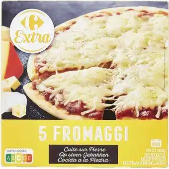 CARREFOUR EXTRA Pizza cuite sur pierre surgelée