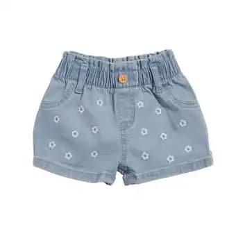 TEX BABY Short brodé bébé