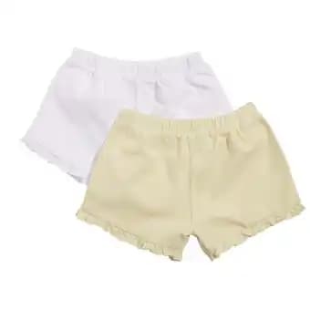 TEX BABY Lot 2 shorts bébé fille