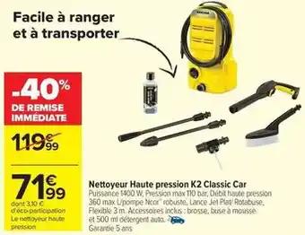Facile - nettoyeur haute pression k2 classic car