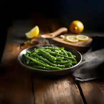 Haricot vert ébouté