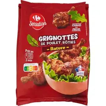 CARREFOUR SENSATION Grignottes de poulet rôties