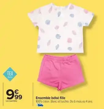 Ensemble bébé fille