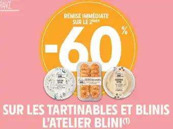 Promotion Exclusives de 1
Tartinables blini : Découvrez l'Offre incontournable