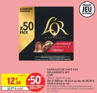 Promotion Exclusives de 3
Café l'or : Découvrez l'Offre incontournable