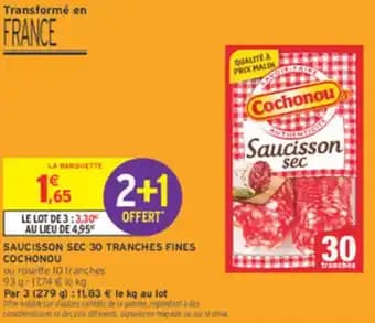 Promotion Exclusives de 3
Cochonou : Découvrez l'Offre incontournable
