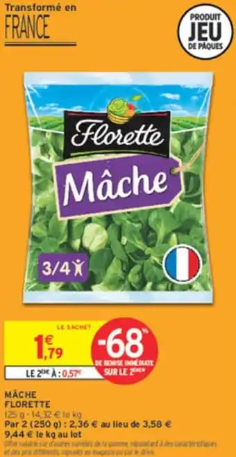 Mâche florette 125 g