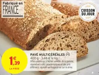 Pavé multicéréales 400 g