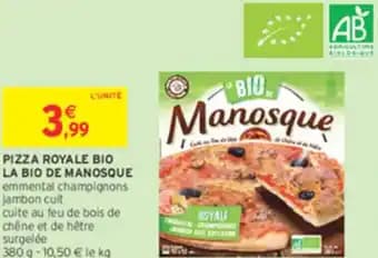 Pizza royale bio la bio de manosque 380 g