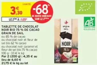 Promotion Exclusives de 3
Grain : Découvrez l'Offre incontournable
