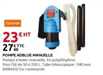 Promotion Exclusives de Pompe manuelle : Découvrez l'Offre incontournable